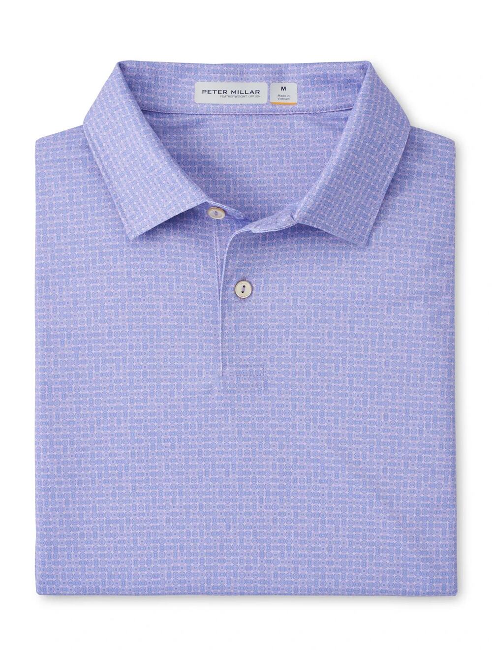 Peter Millar XL Featherweight Courts Performance Polo Petal Purple $118